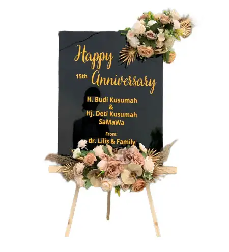 Papan Bunga Akrilik Bunkate