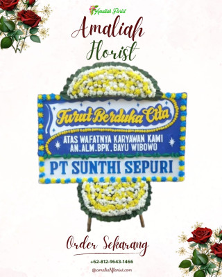 Papan Bunga Duka di Bunkate