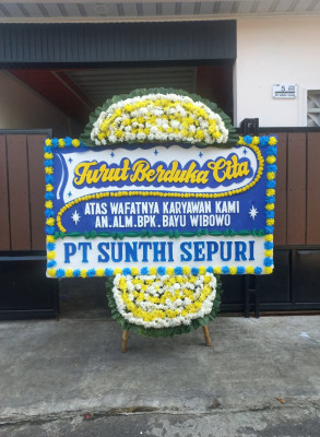 Papan Bunga Duka di Bunkate