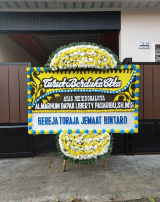 Papan Bunga Duka di Bunkate