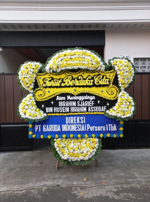 Papan Bunga Duka di Bunkate