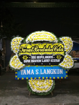 Papan Bunga Duka di Bunkate
